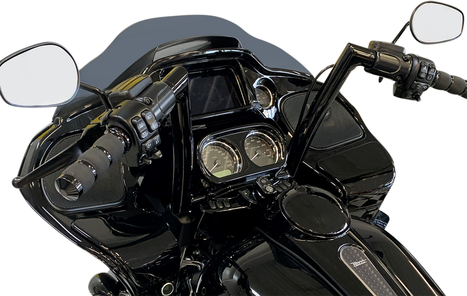 FAT BAGGERS INC. Handlebar - Flat Top - 12" - Black 606012-B