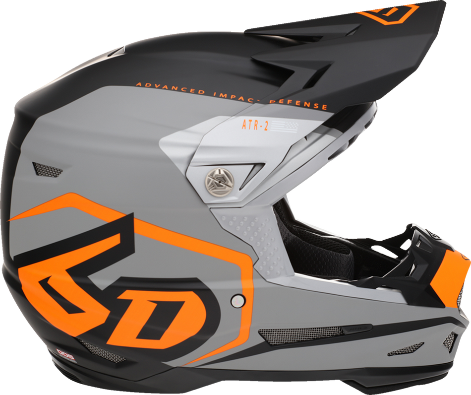 6D ATR-2 Helmet - Delta - Neon Orange - Large 12-3437