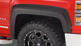 Bushwacker 15-18 Chevy Silverado 2500 HD Fleetside Extend-A-Fender Style Flares 4pc - Black 40964-02