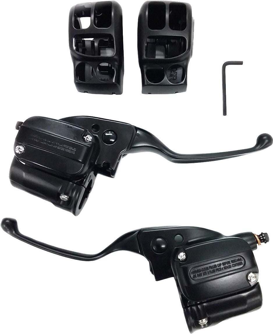 HARDDRIVE Handlebar Control Kit Blk Hyd Clutch `15-20 Fltr 53979