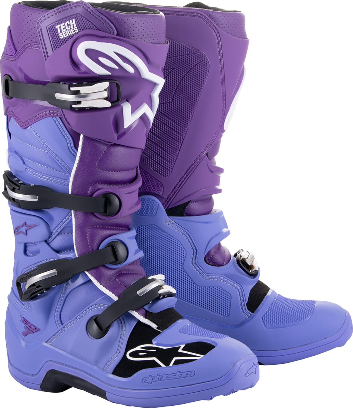Botas ALPINESTARS Tech 7 - Púrpura/Blanco - US 7 2012014-334-7