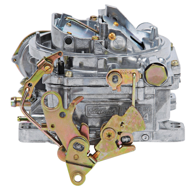 Edelbrock Carburetor Thunder Series 4-Barrel 800 CFM Electric Choke Calibration Satin Finish 1913
