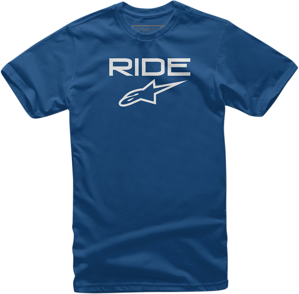 ALPINESTARS Ride 2.0 T-Shirt - Blue/White - Medium 1038720007920M