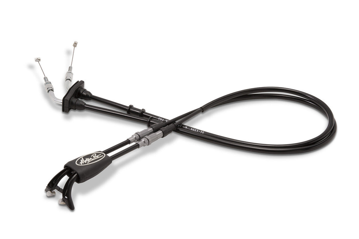 MOTION PRORev 2/3 Black Vinyl Throttle Push-Pull Cable Set01-1334