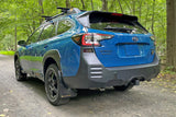 Rally Armor 2022 Subaru Outback Wilderness Black Mud Flap Grey Logo MF76-UR-BLK/GRY