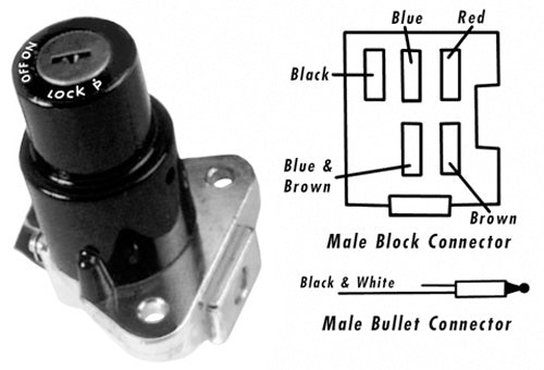 Emgo Ignition Switch Yamaha 829097