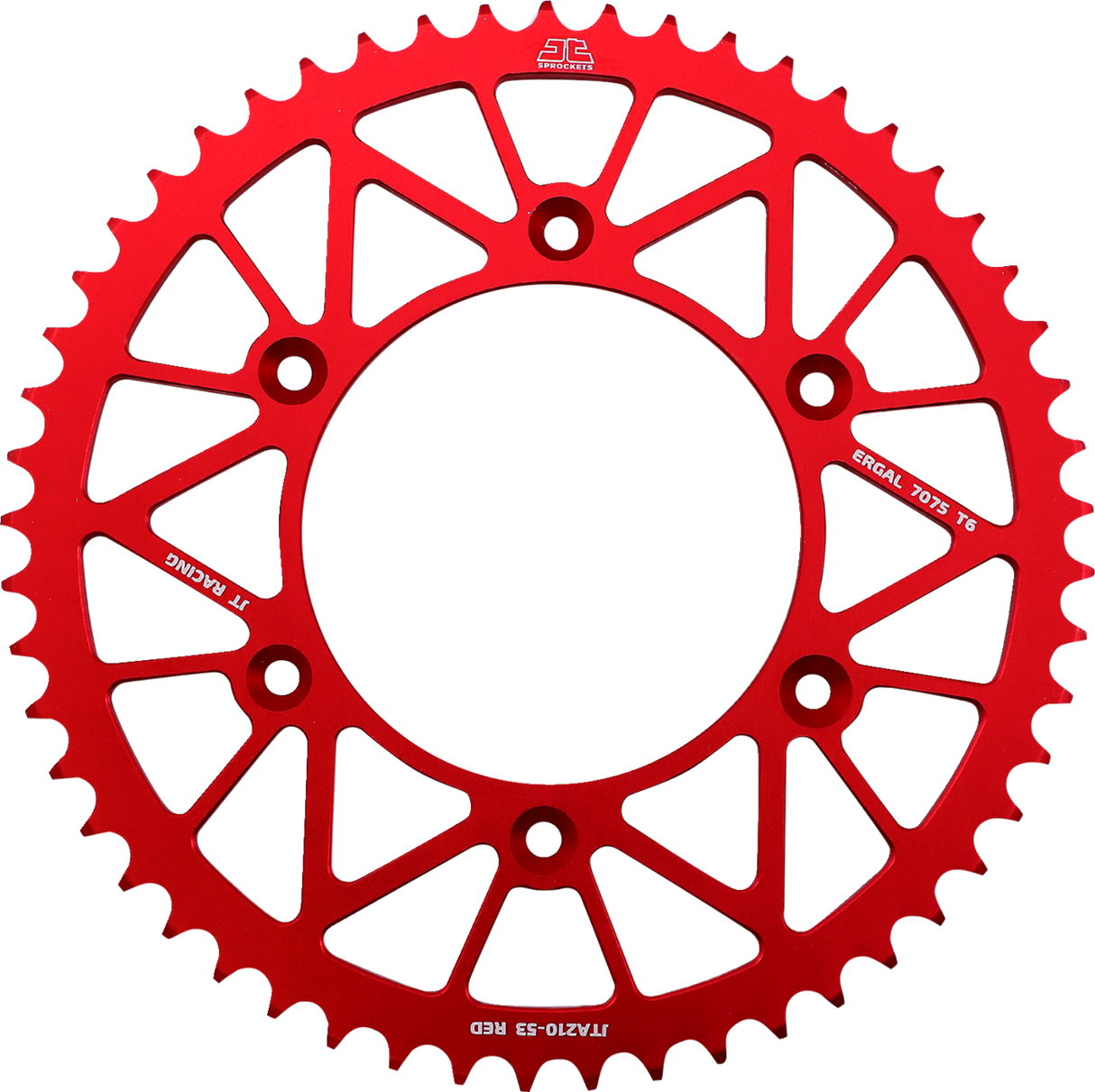 Piñón trasero JT SPROCKETS - Beta/Honda - Rojo - 53 dientes JTA210.53RED 