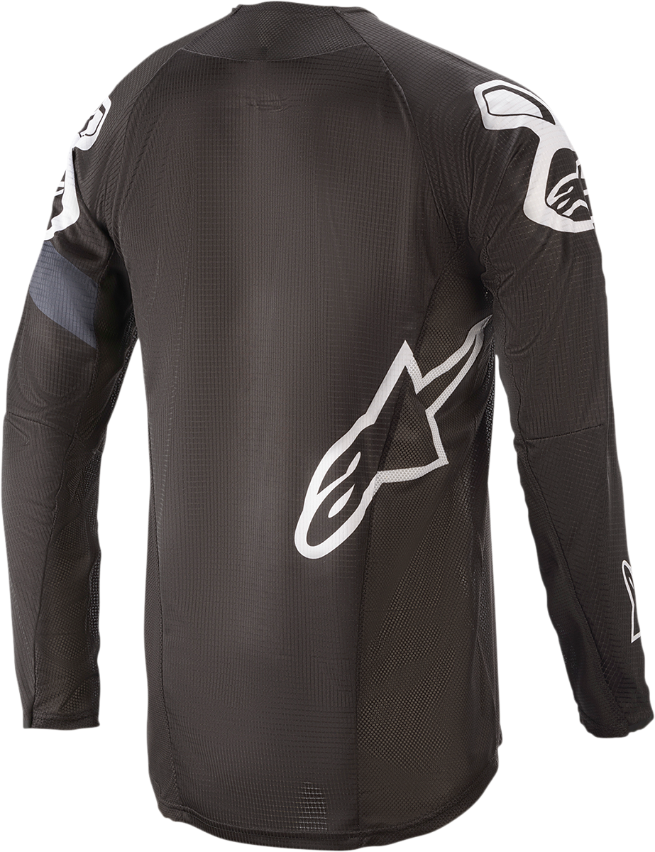 ALPINESTARS Techstar Long-Sleeve Jersey - Black/Gray - Small 1760220-104-SM