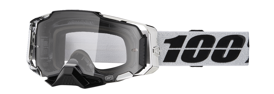 100% Armega Goggles - Atac - Clear 50004-00016