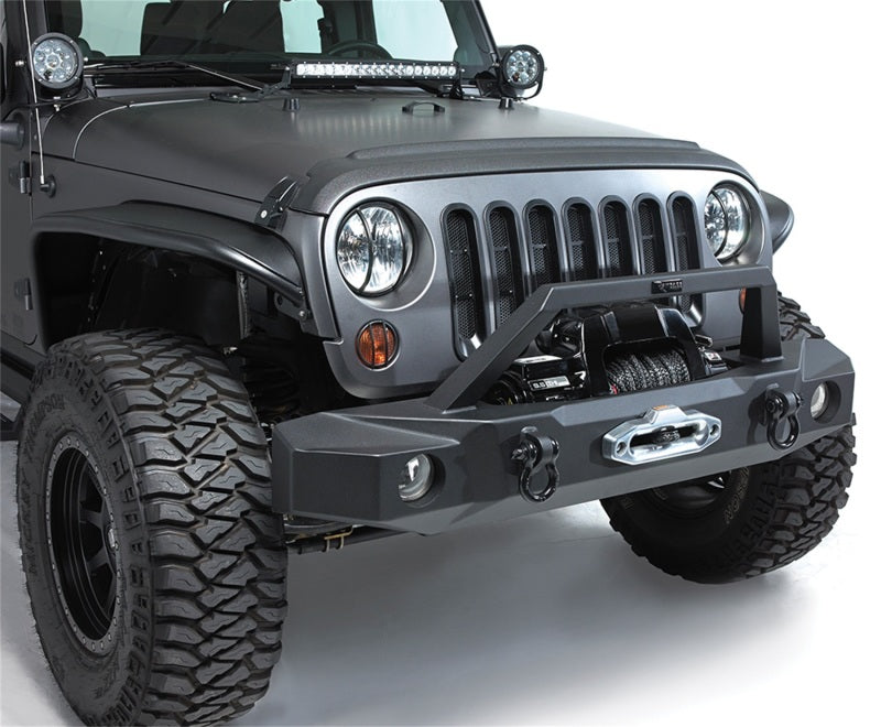 Rampage 2007-2018 Jeep Wrangler(JK) Trailguard Front Bumper - Black 99510