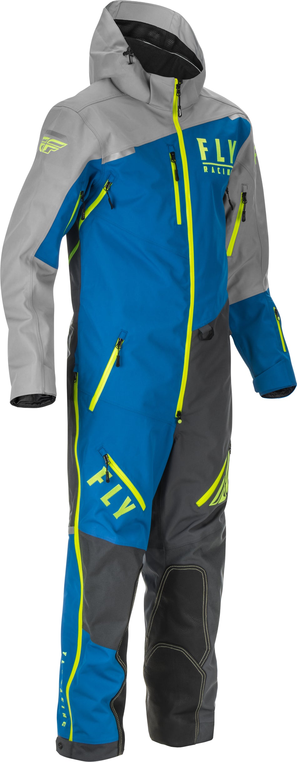 FLY RACING Cobalt Monosuit Shell Snow Bike Blue/Grey/Hi-Vis Md 470-4159M