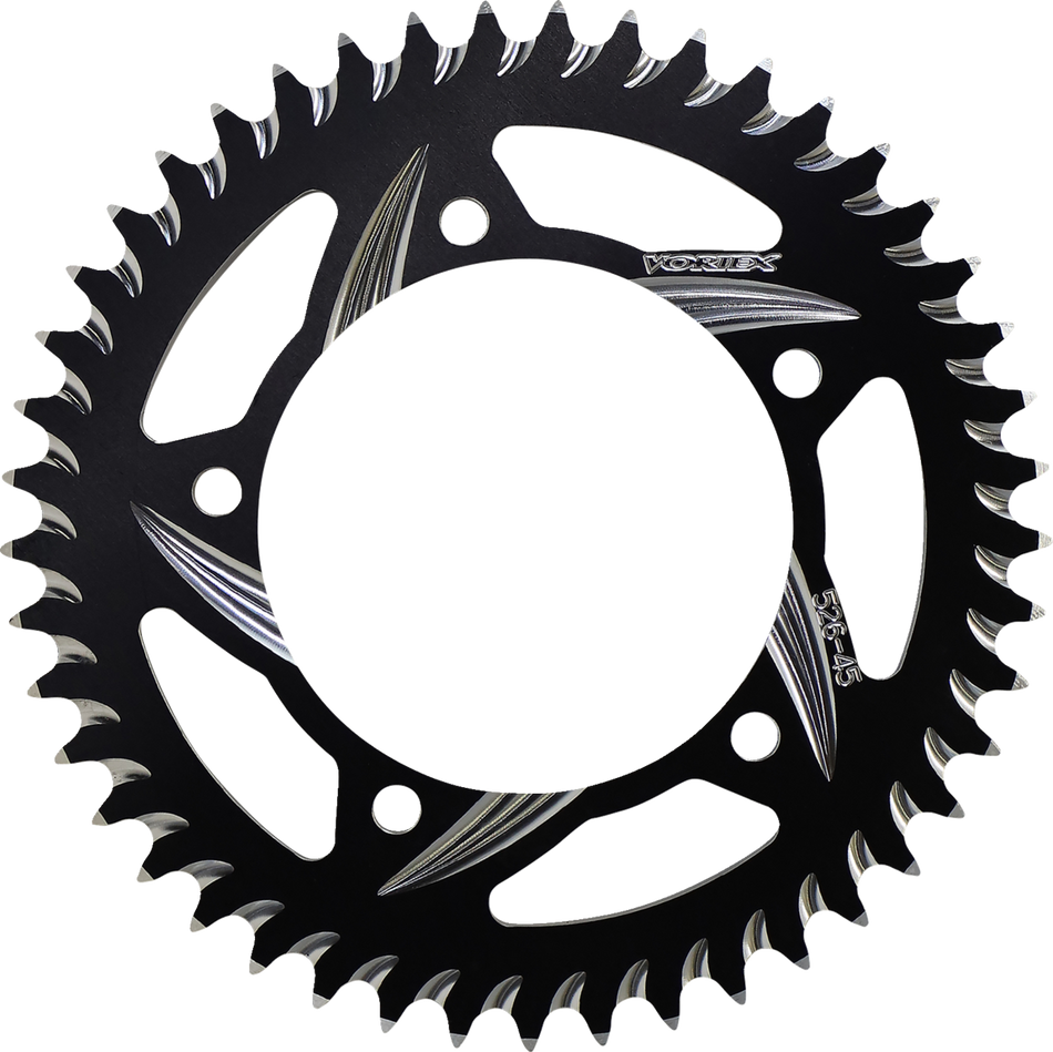 VORTEX CAT5 Sprocket - Black - 45 Tooth 526ZK-45