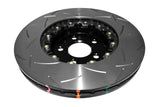DBA 02-10 WRX / 13+ FR-S / 13+ BRZ Premium  Front Slotted 5000 Series 2 Piece Rotor w/ Black Hat 5010BLKS