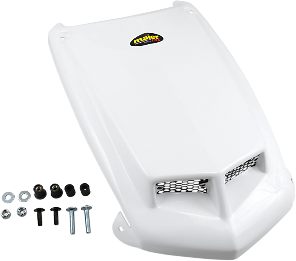 MAIER ATV Hood Cover - TRX450R - White 509751