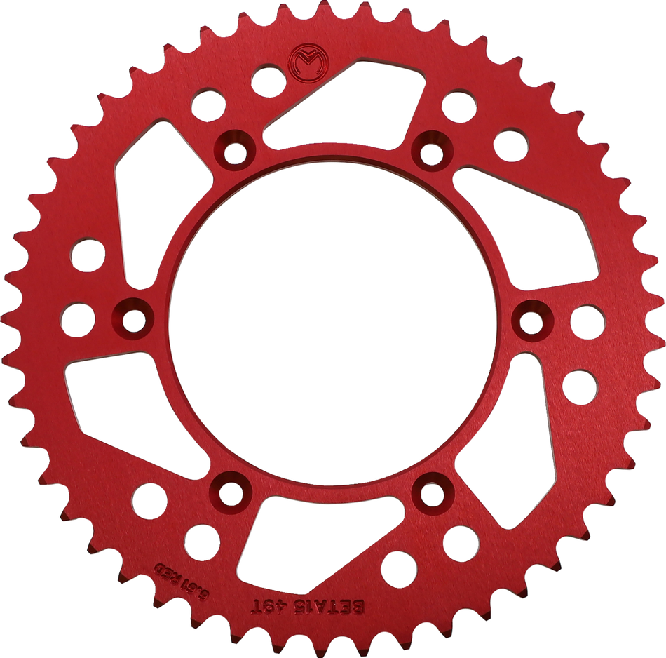 MOOSE RACING Rear Sprocket - 49 Tooth - Beta 1211-BET-49-13