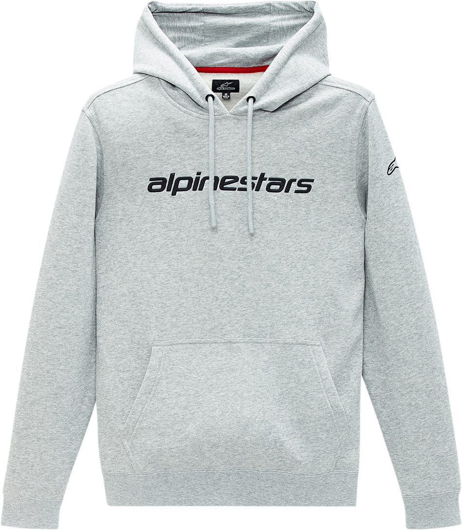 ALPINESTARS Linear Hoodie - Heather Gray/Black - 2XL 12135167010262X