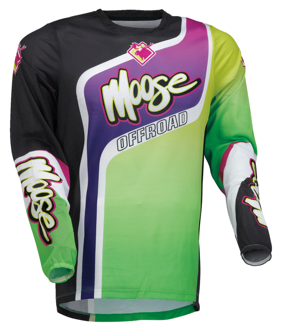 MOOSE RACING Sahara™ Trikot - Lila/Grün - Klein 2910-7228 