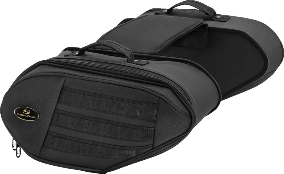 SADDLEMEN Tactical Saddlebag - Black 3501-1433