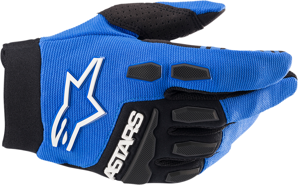 ALPINESTARS Jugend Full Bore Handschuhe - Blau/Schwarz - Größe L 3543622-713-L