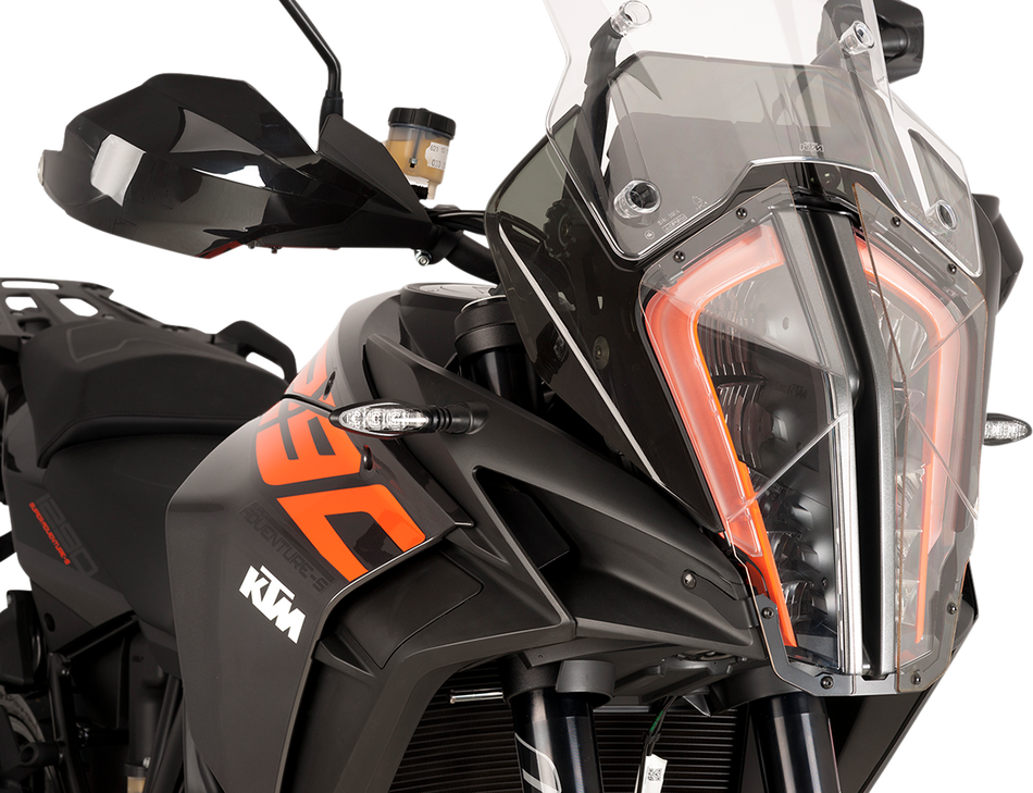 PUIG HI-TECH PARTS Protective Headlight Cover - KTM1290 - Clear 9470W