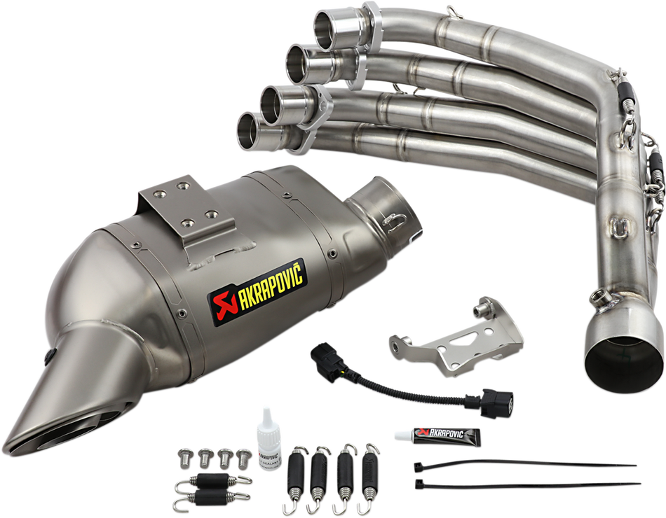 AKRAPOVIC Race Full Exhaust - Titanium  CBR650R  2019-2023   /CB650F 2014-2018   S-H6R11-AFT 1810-2290