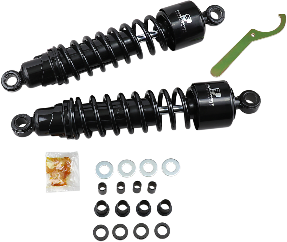 PROGRESSIVE SUSPENSION 412 Series Shock - 13" - Standard - Black - XG 412-4404B