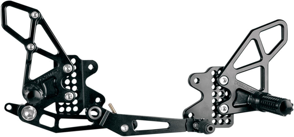 VORTEX V2 Rearset - Black - GSXR1000 RS572K