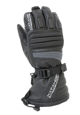 Katahdin Gear Torque Leather Snowmobile Glove, Grey-3xl 84183807