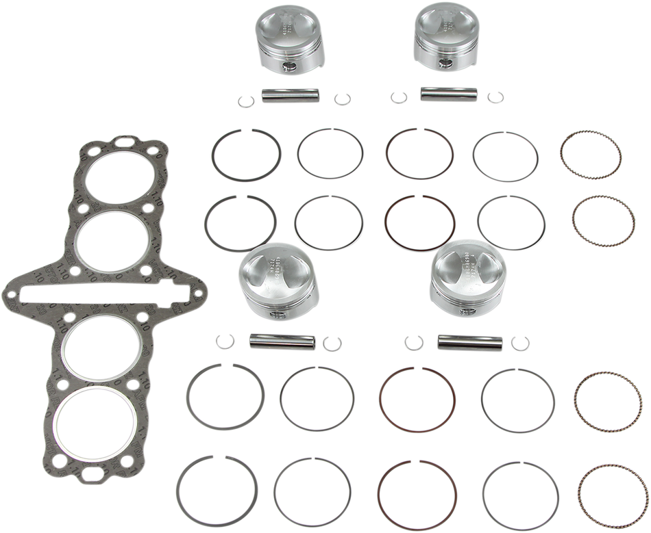 WISECO Piston Kit - Kawasaki KZ 750 GPZ Forged K810