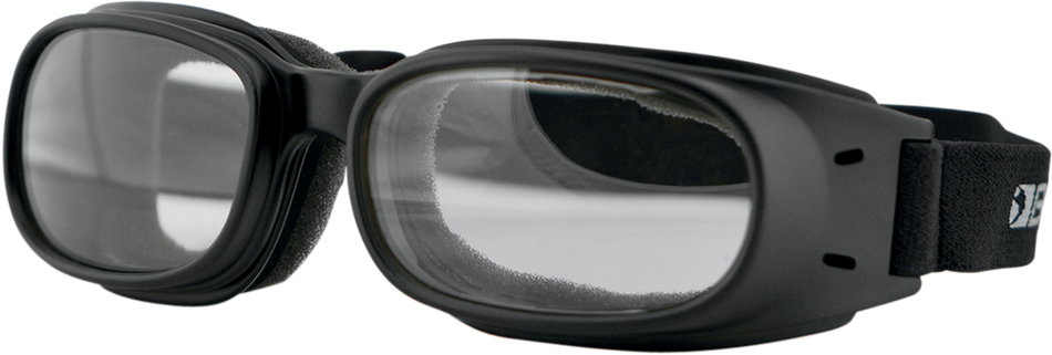 Gafas BOBSTER Piston - Negro mate - Transparente BPIS01C 