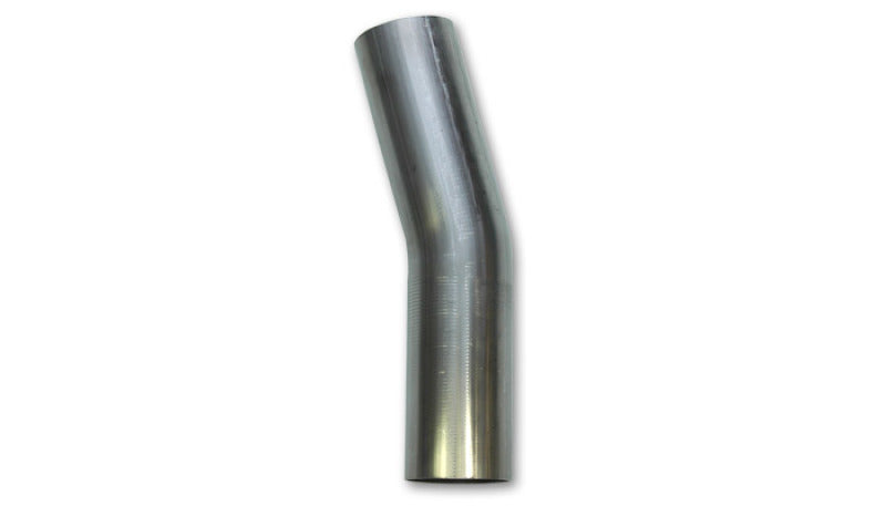Vibrant 2in O.D. T304 SS 15 deg Mandrel Bend 4in x 4in leg lengths (2in Centerline Radius) 13126
