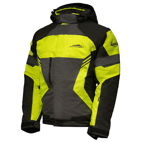 Katahdin Gear Dagger Jacket Mens, Black/Grey/Hi-Viz - X-Large 84300305