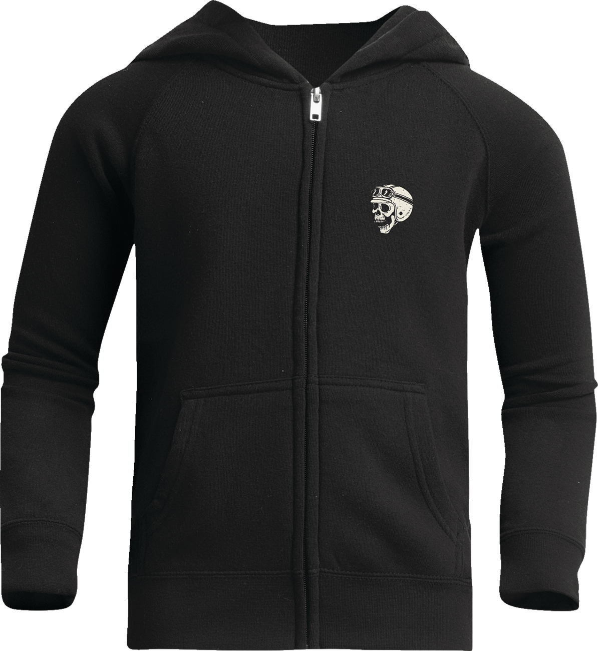 THOR Youth Mindless Zip-Up Fleece Sweatshirt - Black - Small 3052-0661