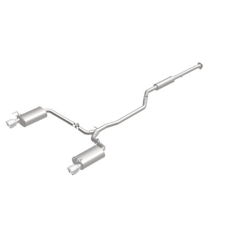 MagnaFlow Sys C/B 2015 Honda Accord 3.5L V6 2.5in SS Dual Split Rear Polished 4.5 Tip 19181