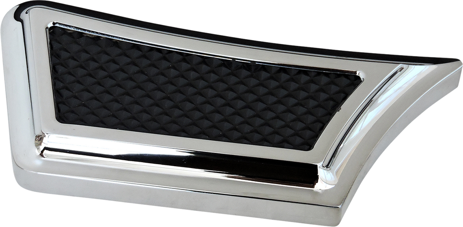 ACCUTRONIX Rear Brake Pedal Cover - Chrome FLBP-IC