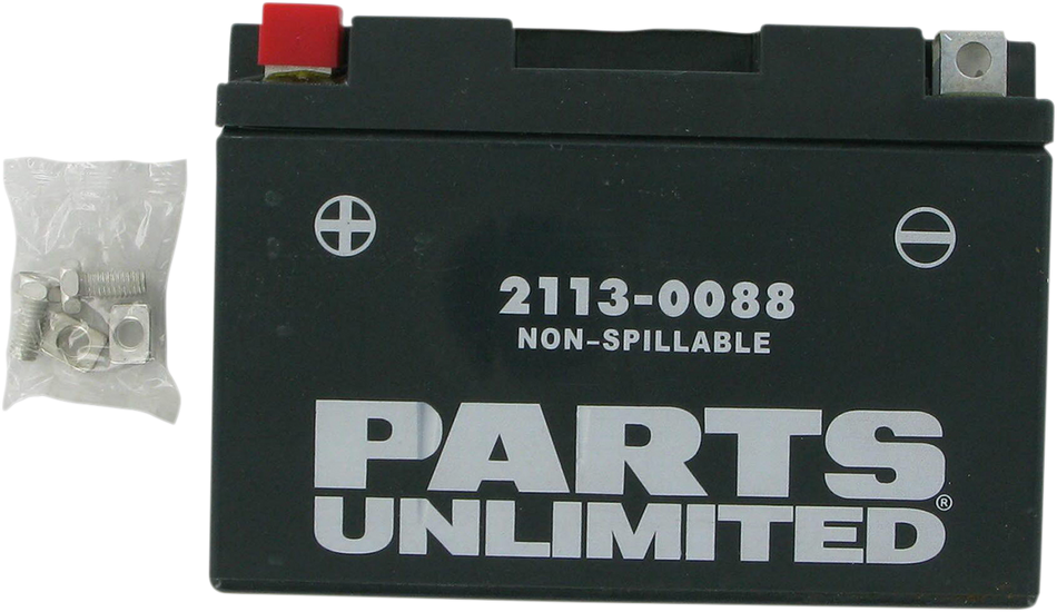 Parts Unlimited Agm Battery - Yt9b-4/Yt9b-Bs Ct9b-4