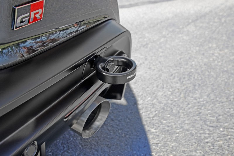 Perrin 2020 Toyota Supra Tow Hook Kit (Rear) - Black PTP-BDY-250BK