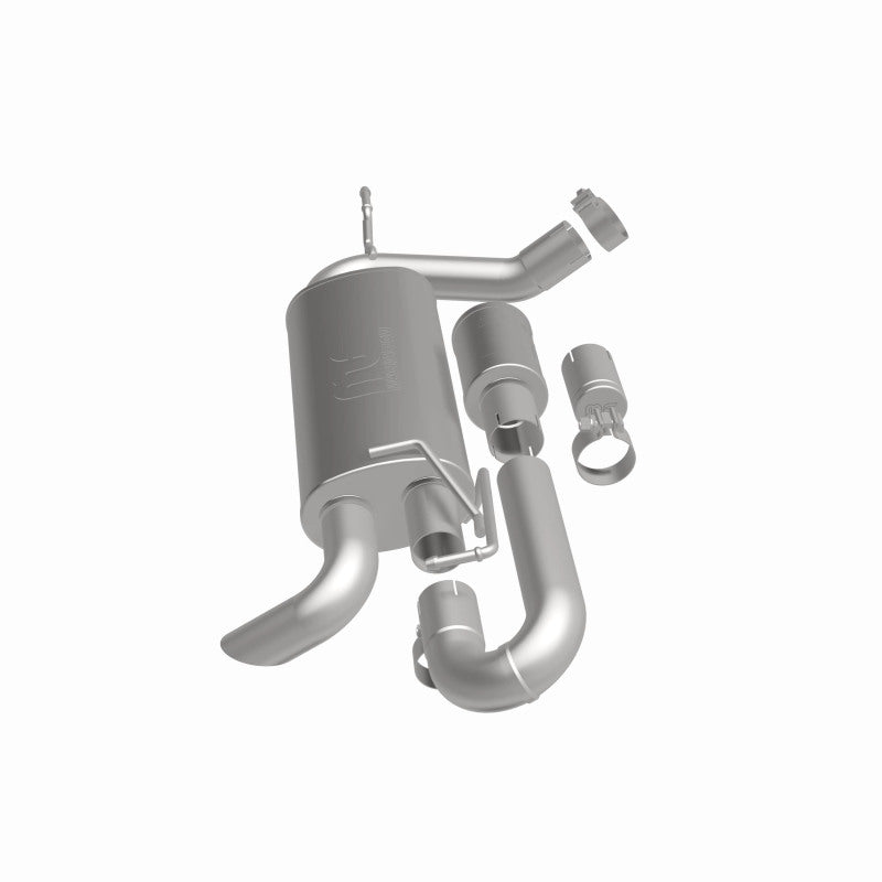 MagnaFlow 07-18 Jeep Wrangler JK Overland Series Axle-Back Exhaust System 19668