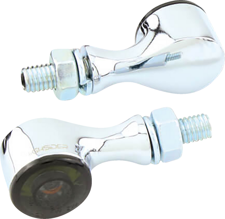 HIGHSIDER Apollo Turn Signal - Rear - Chrome 254-177