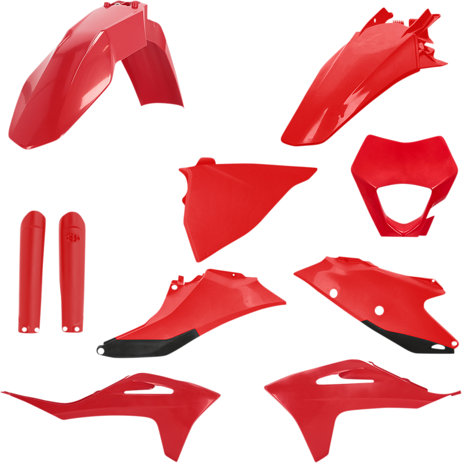 ACERBIS Full Replacement Body Kit - Red/Black 2872811018