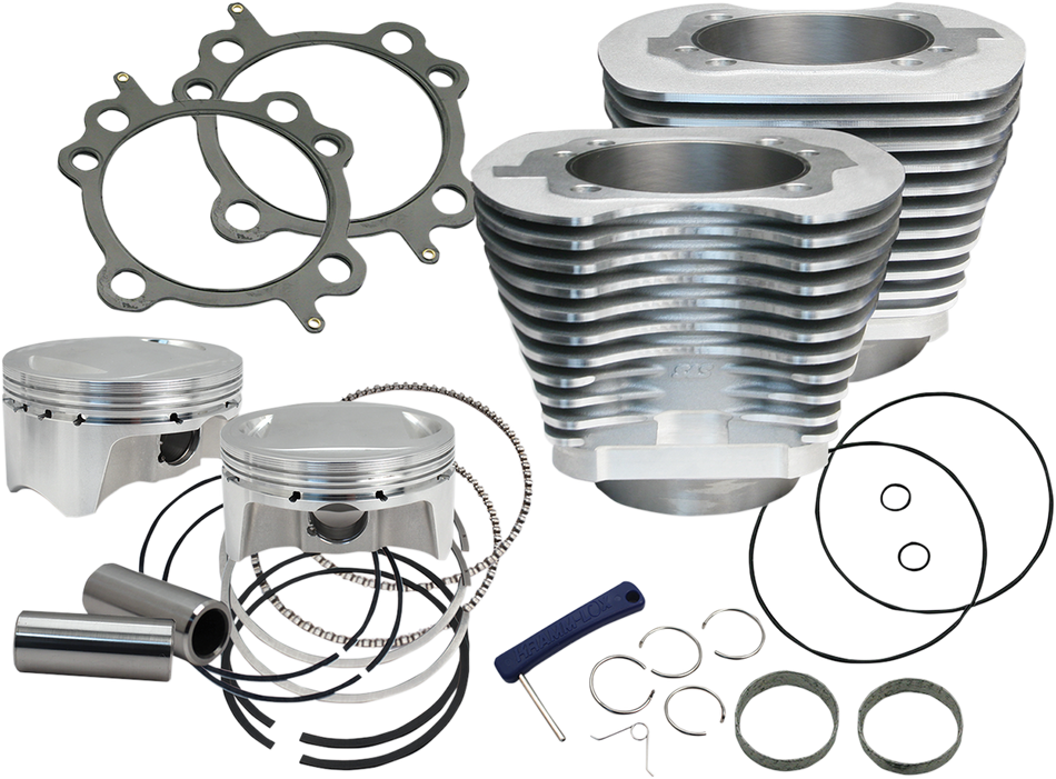 Kit de cilindro S&amp;S CYCLE - Twin Cam N/F USO CON CABEZALES S&amp;S 79CC 910-0482