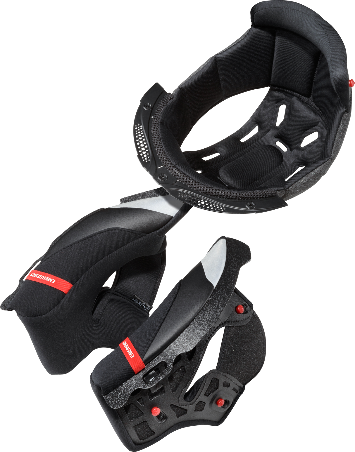 SCORPION EXO Exo-T520 Kwikwick C Liner/Cheek Pad Kit 3x 52-600-09