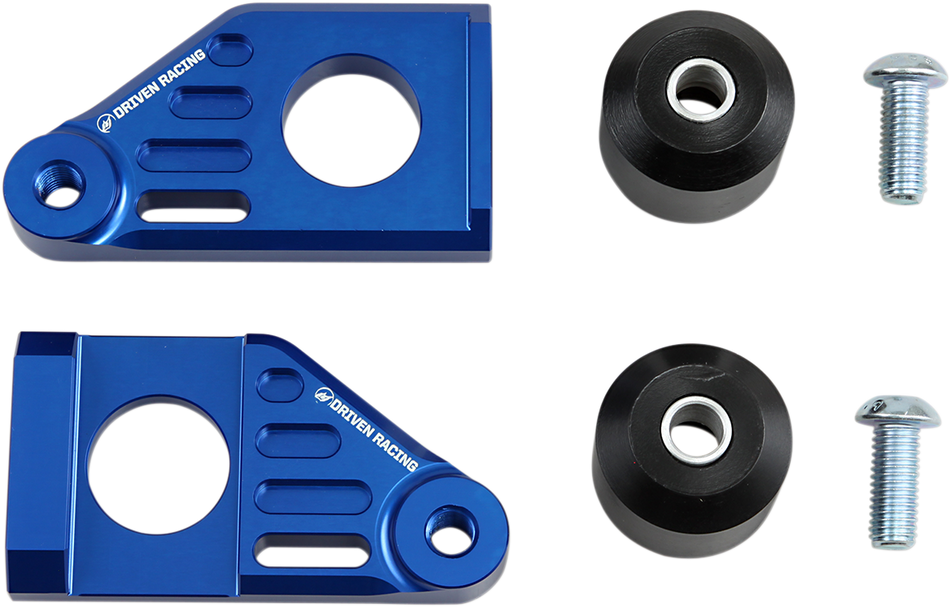 DRIVEN RACING Axle Block Sliders - Suzuki - Blue DRAX-119-BL