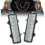 Oracle Lighting 21-23 Ford Bronco Dual Function Reverse LED Modules Flush Tail Light - Amber/White 5915-FB-023