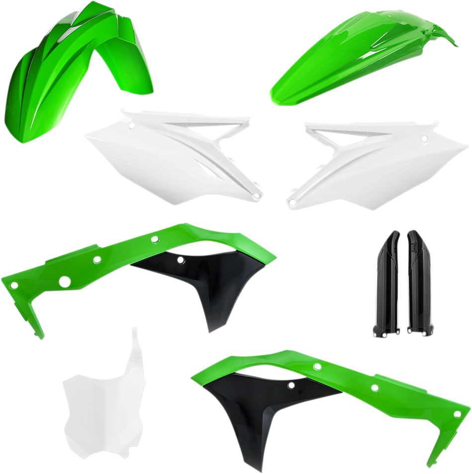 ACERBIS Full Replacement Body Kit - OEM Green/White/Black 2685826812