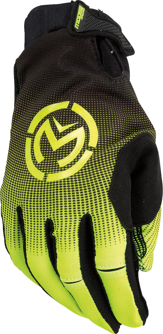 Guantes MOOSE RACING SX1™ - Amarillo de alta visibilidad/Negro - Medianos 3330-7334 