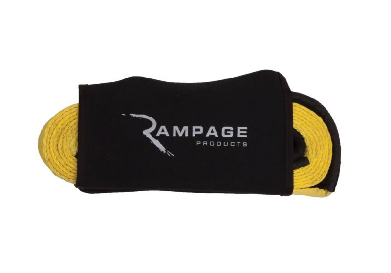 Rampage 1955-2019 Universal Recovery Trail Strap 4ftX 8ft - Yellow 86688