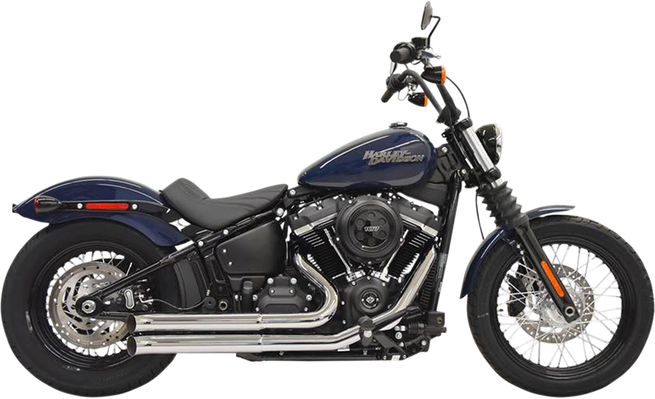 BASSANI XHAUST Pro Street Exhaust - Chrome 1S35D