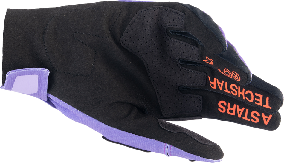 Guantes ALPINESTARS Techstar - Púrpura/Negro - Grande 3561024-381-L 