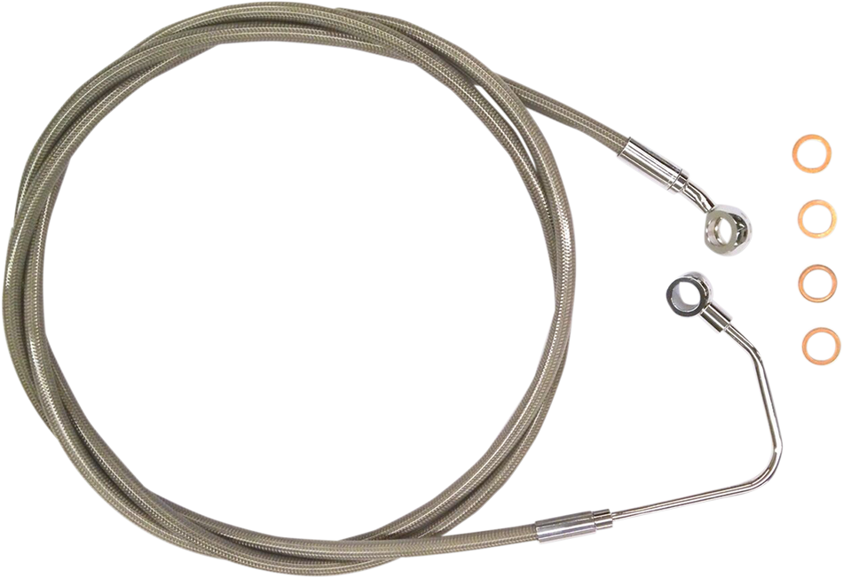 MAGNUM Brake Line - Upper - XR - Stainless Steel SSC1404-68